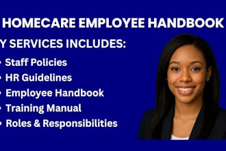 write a professional homecare employee handbook