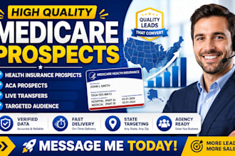 generate medicare leads health insurance leads and live transfers