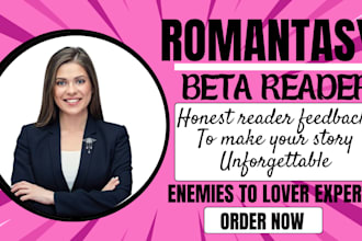 beta read your romantasy novel with deep emotional and reader feedback