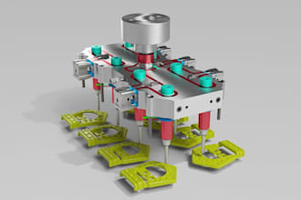 design 3d injection molds, plastic parts and manufacturing ready cad models