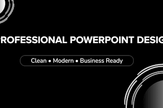 design professional powerpoint presentation slides