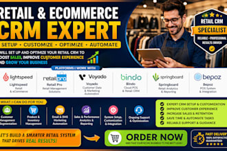 setup retail ecommerce CRM lightspeed retail pro voyado bindo springboard bepoz