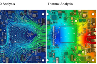 conduct cfd and thermal analysis to optimize the cooling design