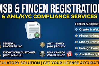 do US and canada msb registration with fincen and fintrac compliance