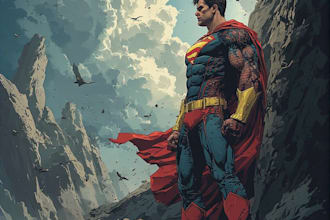 do a superhero character