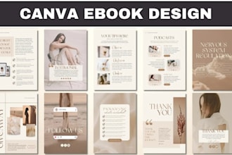 design canva ebook for sleep photography travel beauty children client coaching