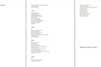 write original song lyrics for any genre or mood