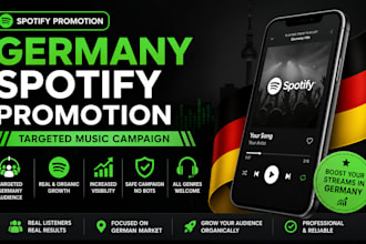 do professional germany spotify promotion with targeted audience