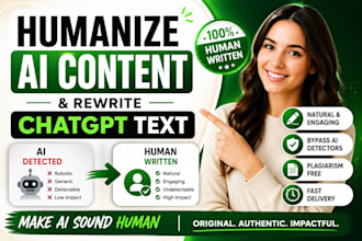 humanize ai generated content, rewrite chatgpt