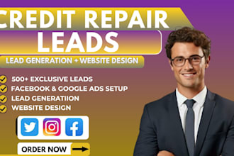 credit repair leads credit repair services debt repair leads facebook ads