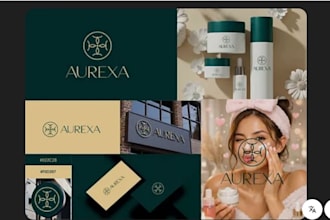 design a luxury beauty, skincare and cosmetics brand logo
