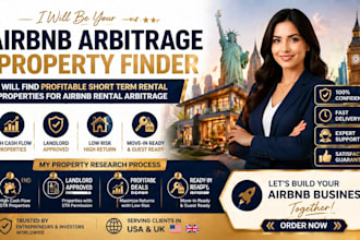 find profitable short term rental property research airbnb rental arbitrage