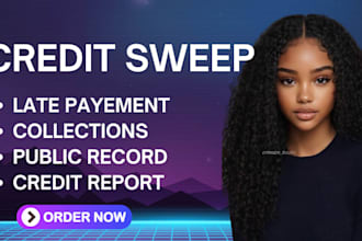 fix credit report remove inquiries late payment boost score credit sweep