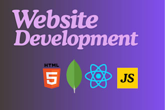 do website development as the front end developer