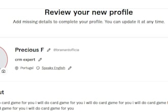 design card game for you