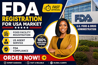 do fda food facility registration, US agent and compliance service