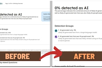fix, edit and humanize your chatgpt or ai generated content