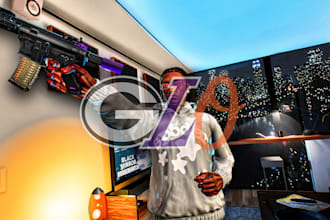 create a fivem, gta rp thumbnail for youtube