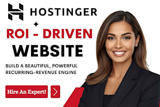 do professional hostinger website hostinger design ecommerce wordpress expert