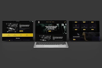design and develop a professional website for your business