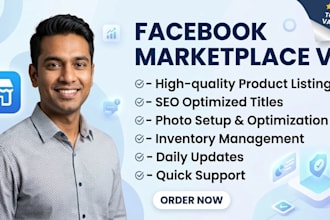 be your virtual assistant on facebook marketplace