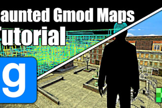 create a custom garrys mod map for gmod with lua scripting and addons