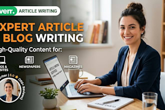 write an article for you