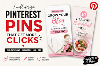design viral pinterest pins that get clicks and traffic