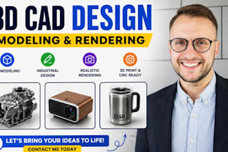 3d cad design industrial design prototyping 3d printing 3d product cnc machining