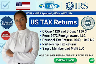 do us tax preparation us tax filing us tax returns llc tax 1120 1040 5472