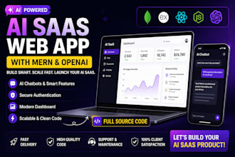 build an ai powered saas web app using openai and the mern stack