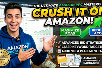 be your amazon ppc campaign consultant, amazon fba ads VA