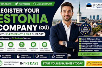 register your estonia ou company with e residency and vat support