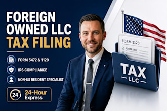 file form 5472 and proforma 1120 for single member foreign own llc