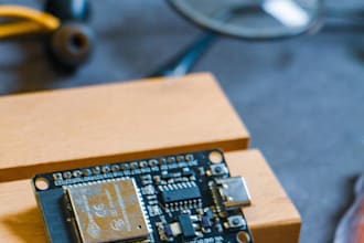 develop firmware, software for stm32, esp32 or other mcus