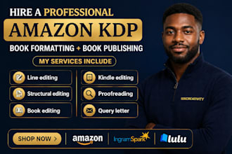 do professional line editing and kindle ebook editing