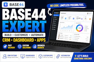 base 44, base 44 expert, base 44 developer, base 44 dashboard, base 44 crm