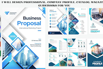 canva design, brochures, flyers, reports, proposals, company profiles in canva
