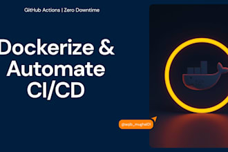 dockerize your app and automate cicd with github actions