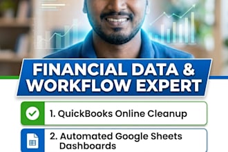 clean up your quickbooks data and create a custom google sheets report