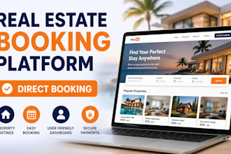 create an airbnb rental property management system with direct booking
