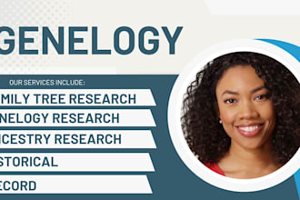 do research your family history and genealogy worldwide