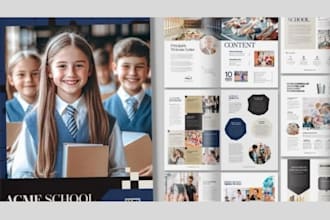 design yearbook tribute book page photobook graduation book memory book lookbook
