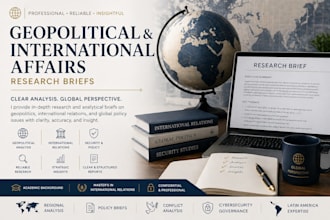 provide international relations and geopolitical analysis