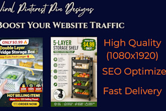 design seo optimized pinterest pins