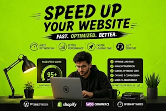 fix wordpress and shopify speed issues fast