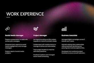 assist with good communication skills and management