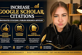 increase google scholar citation, backdated citation, publish research articles