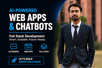 ai website development ,chatbot, ai software as full stack web developer