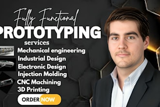 design consumer product 3d model for 3d printing, prototyping, and manufacturing